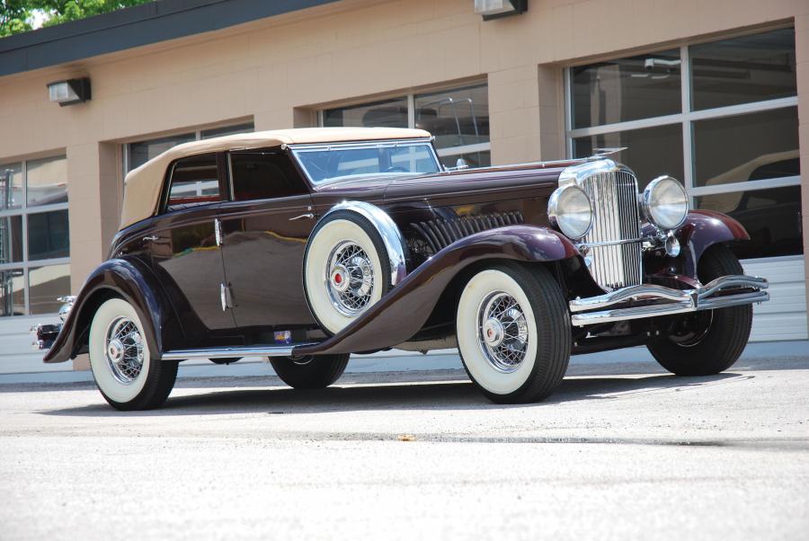  Duesenberg JN570/2601 Convertible Sedan SWB by Rollston 1934 года  (фото 1 из 2)